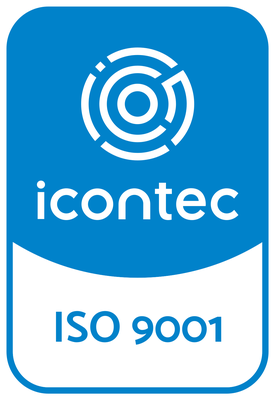 Certificado ISO 9001 otorgado por Icontec